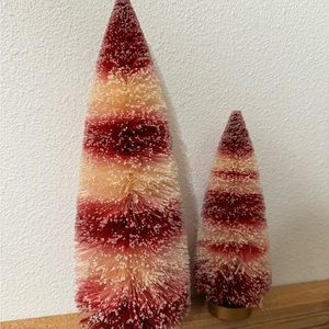 Sullivans Candy Cane Limited Edition Bottle Brush Trees